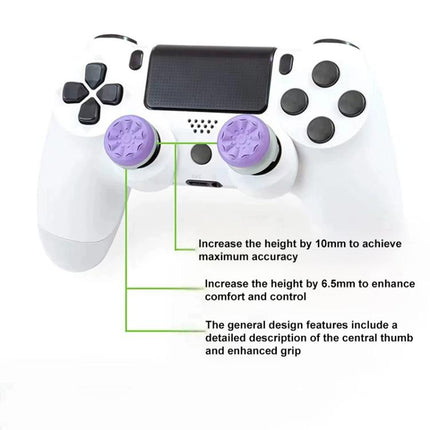 XDcase 2pcs Joystick Thumbstick Extender Anti-Slip Cap for PS4 / PS5 / Xbox 360 / Xbox Series X/S