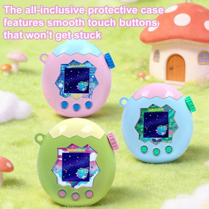 XDcase Virtual Pet Device Two-tone Protective Case, For Tamagotchi Paradise