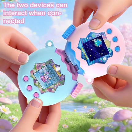 XDcase Virtual Pet Device Two-tone Protective Case, For Tamagotchi Paradise