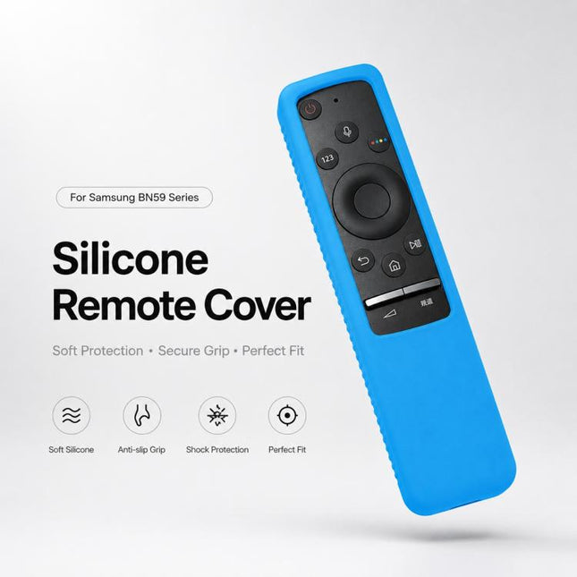 XDcase Shockproof Soft Silicone Protective Case, For Samsung TV Remote BN59 Series