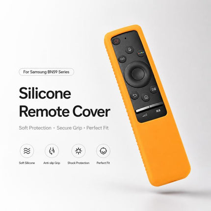 XDcase Shockproof Soft Silicone Protective Case, For Samsung TV Remote BN59 Series