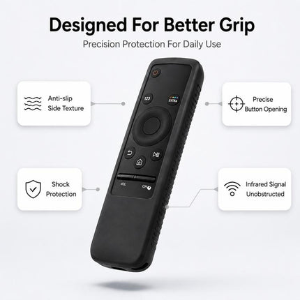 XDcase Shockproof Soft Silicone Protective Case, For Samsung TV Remote BN59 Series