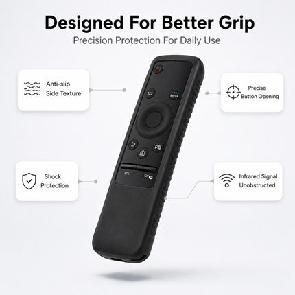 XDcase Shockproof Soft Silicone Protective Case, For Samsung TV Remote BN59 Series
