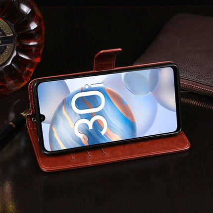 idewei Crazy Horse Texture Horizontal Flip Leather Case with Holder & Card Slots & Wallet, For Huawei Honor 30i, For Infinix Hot 9 Play, For Infinix Hot 9 Pro