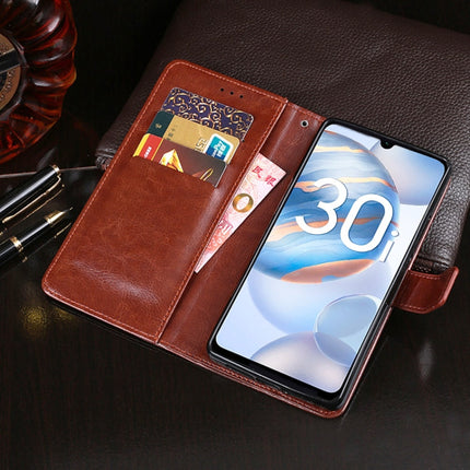 idewei Crazy Horse Texture Horizontal Flip Leather Case with Holder & Card Slots & Wallet, For Huawei Honor 30i, For Infinix Hot 9 Play, For Infinix Hot 9 Pro