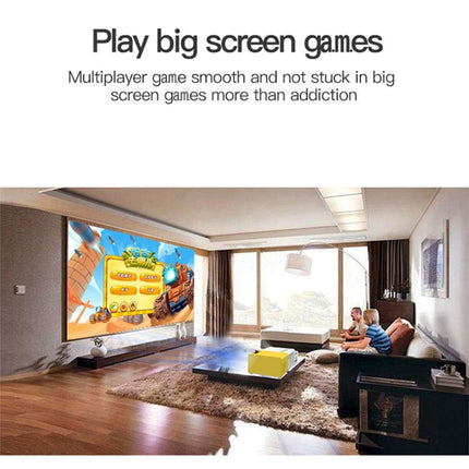 J9 1920x1080P 15 ANSI Portable Home Theater Mini LED HD Digital Projector, Basic Version,