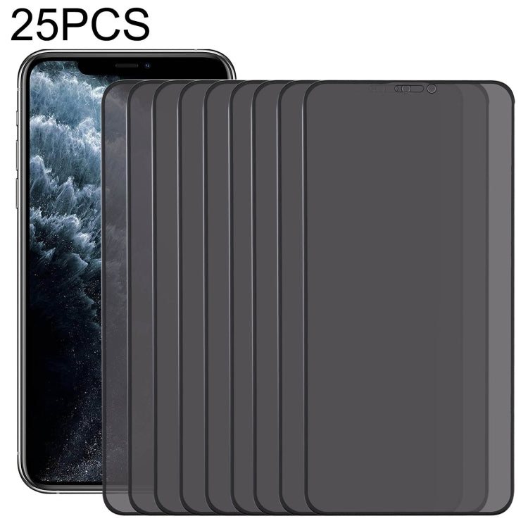 25 PCS Anti-peeping Plasma Oil Coated High Aluminum Wear-resistant Tempered Glass Film, For iPhone X / XS (25 PCS), For iPhone XR (25 PCS), For iPhone XS Max (25 PCS), For iPhone 11 (25 PCS), For iPhone 11 Pro (25 PCS), For iPhone 11 Pro Max (25 PCS)