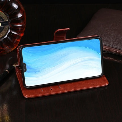 idewei Crazy Horse Texture Horizontal Flip Leather Case with Holder & Card Slots & Wallet, For Vivo Y91C, For Wiko View4 Lite, For Wiko View 5