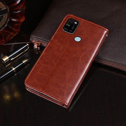 idewei Crazy Horse Texture Horizontal Flip Leather Case with Holder & Card Slots & Wallet, For Xiaomi Mi 10T 5G, For Xiaomi Mi 10T Pro 5G, For Xiaomi Poco C3