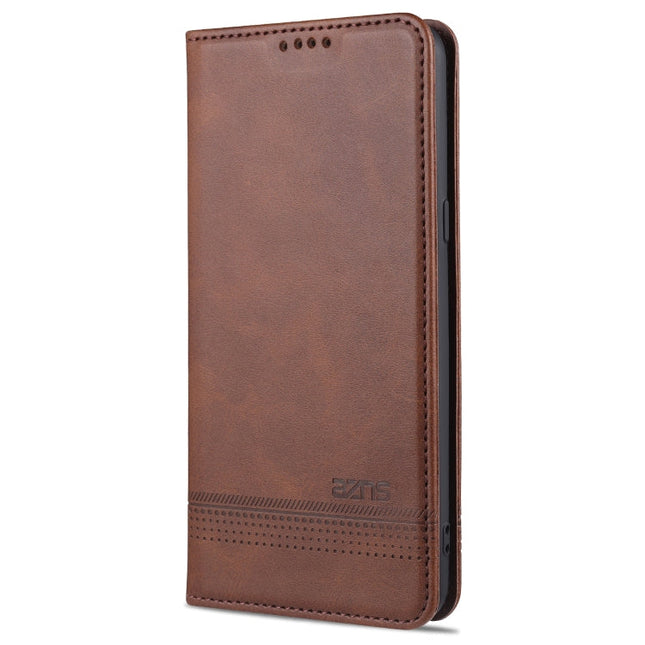 AZNS Magnetic Calf Texture Horizontal Flip Leather Case with Card Slots & Holder & Wallet, For Samsung Galaxy S8, For Samsung Galaxy S8+, For Samsung Galaxy S9, For Samsung Galaxy S9+