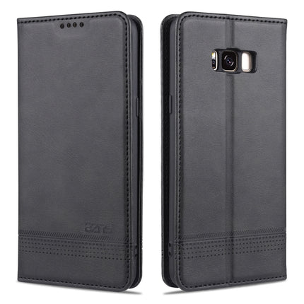 AZNS Magnetic Calf Texture Horizontal Flip Leather Case with Card Slots & Holder & Wallet, For Samsung Galaxy S8, For Samsung Galaxy S8+, For Samsung Galaxy S9, For Samsung Galaxy S9+