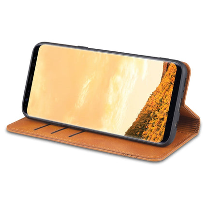 AZNS Magnetic Calf Texture Horizontal Flip Leather Case with Card Slots & Holder & Wallet, For Samsung Galaxy S8, For Samsung Galaxy S8+, For Samsung Galaxy S9, For Samsung Galaxy S9+