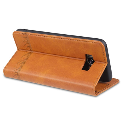 AZNS Magnetic Calf Texture Horizontal Flip Leather Case with Card Slots & Holder & Wallet, For Samsung Galaxy S8, For Samsung Galaxy S8+, For Samsung Galaxy S9, For Samsung Galaxy S9+