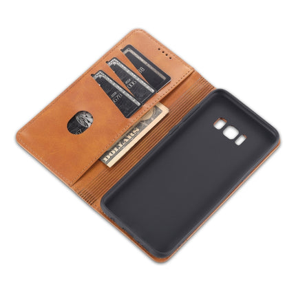 AZNS Magnetic Calf Texture Horizontal Flip Leather Case with Card Slots & Holder & Wallet, For Samsung Galaxy S8, For Samsung Galaxy S8+, For Samsung Galaxy S9, For Samsung Galaxy S9+