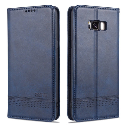 AZNS Magnetic Calf Texture Horizontal Flip Leather Case with Card Slots & Holder & Wallet, For Samsung Galaxy S8, For Samsung Galaxy S8+, For Samsung Galaxy S9, For Samsung Galaxy S9+