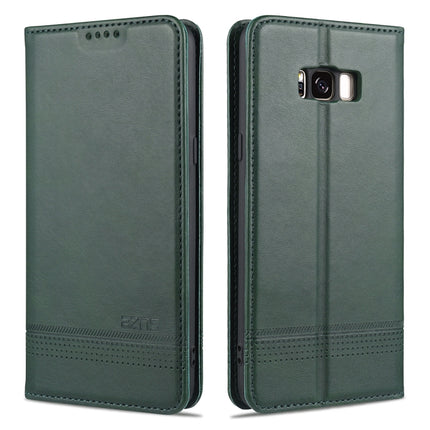 AZNS Magnetic Calf Texture Horizontal Flip Leather Case with Card Slots & Holder & Wallet, For Samsung Galaxy S8, For Samsung Galaxy S8+, For Samsung Galaxy S9, For Samsung Galaxy S9+