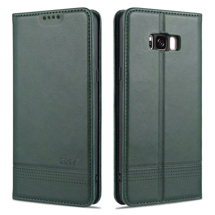 AZNS Magnetic Calf Texture Horizontal Flip Leather Case with Card Slots & Holder & Wallet, For Samsung Galaxy S8, For Samsung Galaxy S8+, For Samsung Galaxy S9, For Samsung Galaxy S9+