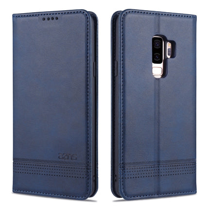 AZNS Magnetic Calf Texture Horizontal Flip Leather Case with Card Slots & Holder & Wallet, For Samsung Galaxy S8, For Samsung Galaxy S8+, For Samsung Galaxy S9, For Samsung Galaxy S9+