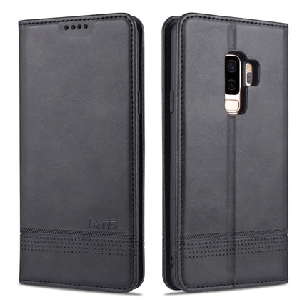AZNS Magnetic Calf Texture Horizontal Flip Leather Case with Card Slots & Holder & Wallet, For Samsung Galaxy S8, For Samsung Galaxy S8+, For Samsung Galaxy S9, For Samsung Galaxy S9+