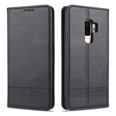 AZNS Magnetic Calf Texture Horizontal Flip Leather Case with Card Slots & Holder & Wallet, For Samsung Galaxy S8, For Samsung Galaxy S8+, For Samsung Galaxy S9, For Samsung Galaxy S9+