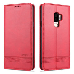 AZNS Magnetic Calf Texture Horizontal Flip Leather Case with Card Slots & Holder & Wallet, For Samsung Galaxy S8, For Samsung Galaxy S8+, For Samsung Galaxy S9, For Samsung Galaxy S9+