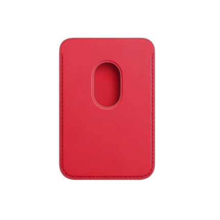 Leather Wallet Pouch Card Holder Card Case with Magsafing Magnetic for iPhone 17-12 Series