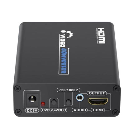 NK-H28 AV, S-VIDEO to HDMI, 3.5mm Audio Jack 1080P HD Video Converter, EU Plug, US Plug, UK Plug, AU Plug