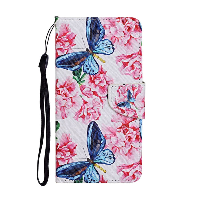 Colored Drawing Pattern Horizontal Flip Leather Case with Holder & Card Slots & Wallet, For iPhone 12 mini, For iPhone 12 / 12 Pro