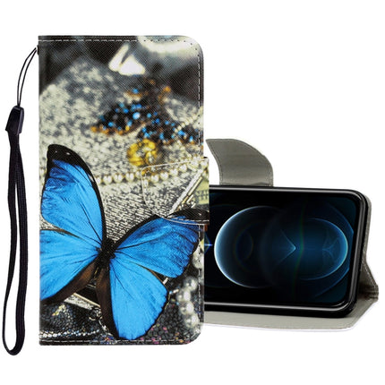 3D Colored Drawing Horizontal Flip PU Leather Case with Holder & Card Slots & Wallet, For iPhone 12 Pro Max
