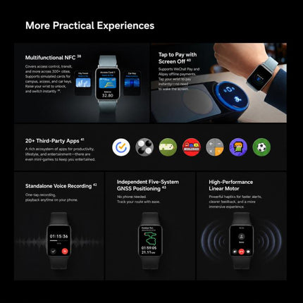 Original Xiaomi Smart Band 10 Pro, 1.74 inch AMOLED Screen 5ATM Waterproof Smart Watch, Support Blood Oxygen / Heart Rate Monitor, Smart Band 10 Pro Ceramic White, Smart Band 10 Pro Cheese White, Smart Band 10 Pro Coral Orange, Smart Band 10 Pro Pink  ...