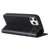 GEBEI Top-grain Leather Horizontal Flip Protective Case with Holder & Card Slots, For iPhone 12 mini, For iPhone 12 / 12 Pro, For iPhone 12 Pro Max