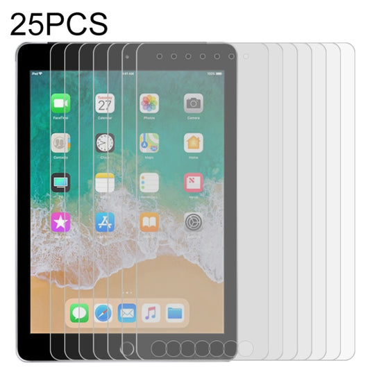 25 PCS Full Screen HD PET Screen Protector, For iPad 9.7 (2018) & (2017), For iPad mini 3 / 2 / 1, For iPad mini (2019) / 4, For iPad Pro 9.7 inch, For iPad Pro 10.5 inch, For iPad Air, For iPad Air 2, For iPad Pro 11 (2018)