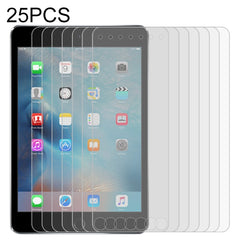 25 PCS Full Screen HD PET Screen Protector, For iPad 4 / 3 / 2, For iPad 9.7 (2018) & (2017), For iPad mini 3 / 2 / 1, For iPad mini (2019) / 4, For iPad Pro 9.7 inch, For iPad Pro 10.5 inch, For iPad Air, For iPad Air 2, For iPad Pro 11 (2018)