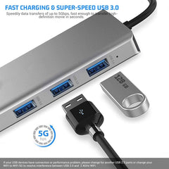 12 in 1 HDMI x2 + USB3.0 + USB2.0 + PD Charging + VGA + RJ45 + 3.5mm Jack + TF/SD x2 Type-C / USB-C HUB Docking Station