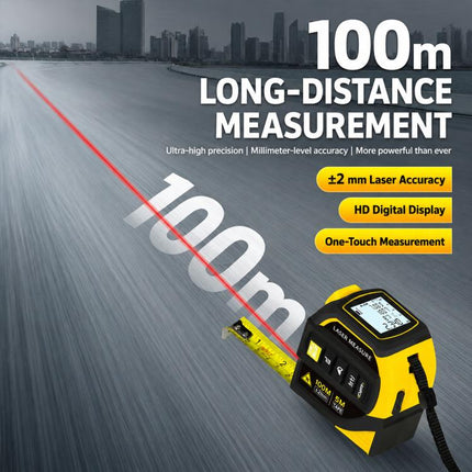4 in 1 High-Precision Infrared Cross Line Bluetooth Laser Rangefinder, 40m, 60m, 80m, 100m