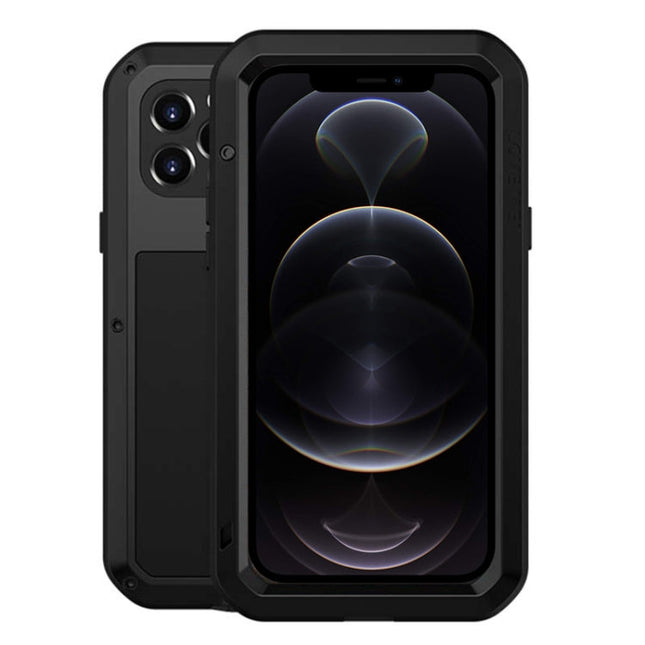LOVE MEI Metal Shockproof Waterproof Dustproof Protective Case, For iPhone 12 Pro, For iPhone 12 Pro Max
