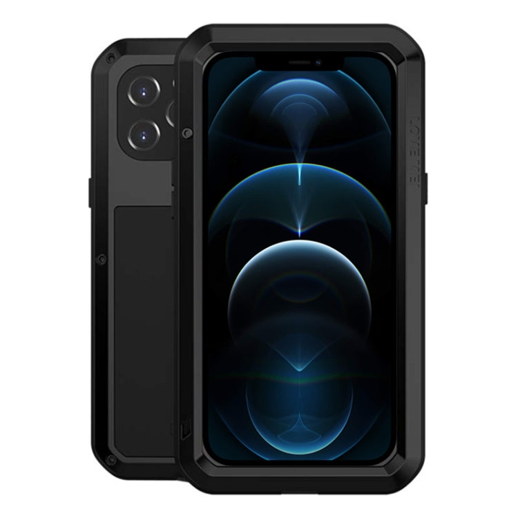 LOVE MEI Metal Shockproof Waterproof Dustproof Protective Case, For iPhone 12 Pro, For iPhone 12 Pro Max