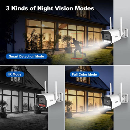 Srihome SH065 5MP Outdoor Security HD Camera, Supports Two-Way Audio and Color Night Vision, SH065