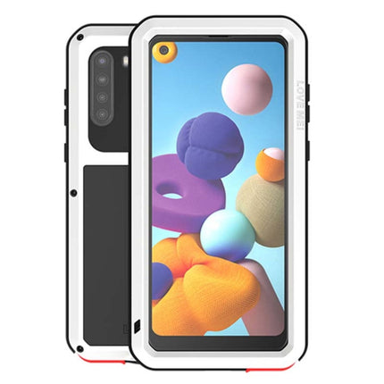 LOVE MEI Metal Shockproof Waterproof Dustproof Protective Case with Glass