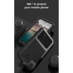 LOVE MEI Metal Shockproof Waterproof Dustproof Protective Case without Glass, For Samsung Galaxy Note 20, For Samsung Galaxy Note 20 Ultra