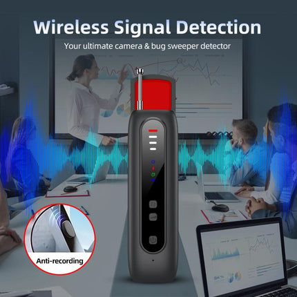 T07 Multifunctional Detector IR Scanner GPS WiFi Signal Anti-Spy Bug Finder for Hotel Travel, T07