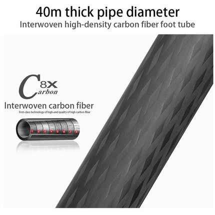 BEXIN ST424C Rugged Camcorder Photographic Carbon Fiber Big Tripod, Max Tube: 40mm, ST424C