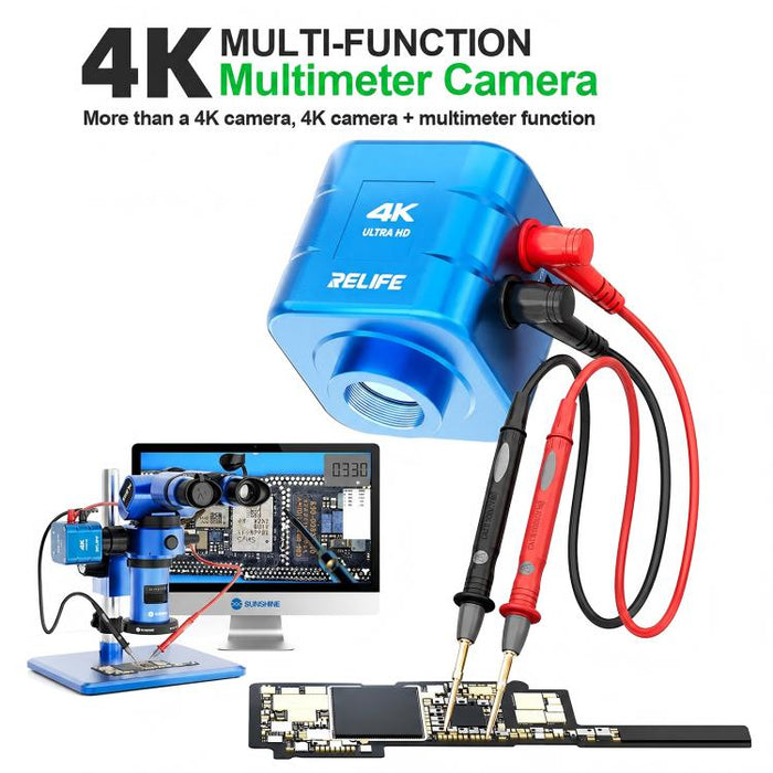 RELIFE MC2 Dual-screen Synchronous Display Multi-function 4K Multimeter Camera, RELIFE MC2