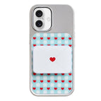 For iPhone 17 / Plaid Heart