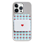 For iPhone 14 Pro / Plaid Heart