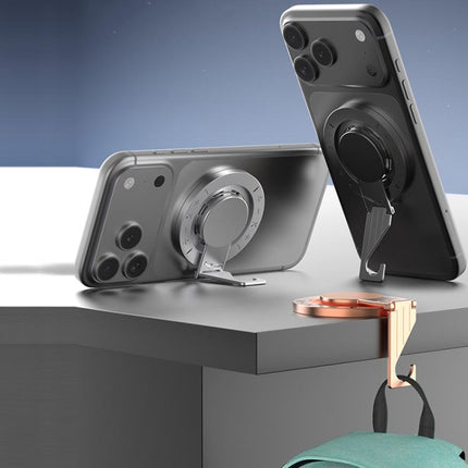 Multifunctional Double-sided Strong Magnetic Phone Holder Desktop Hook