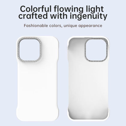 Candy Diamond Half-frame Frosted PC Hybrid TPU Phone Case, For iPhone 12 Pro, For iPhone 11 Pro Max, For iPhone 11