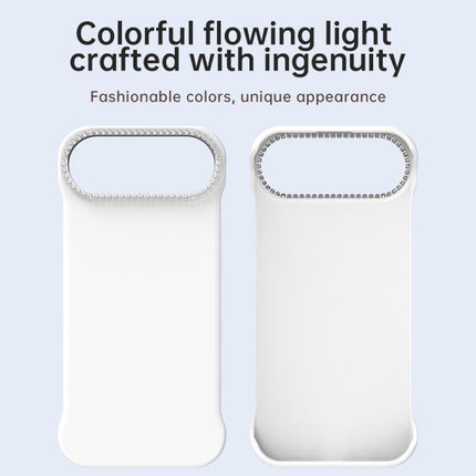 Candy Diamond Half-frame Frosted PC Hybrid TPU Phone Case, For iPhone Air, For iPhone 16 Pro Max, For iPhone 16 Pro