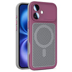 For iPhone 16 / Wine Red