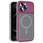 For iPhone 12 Pro / Wine Red